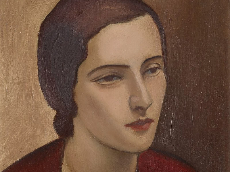 1879-Raymond Francis McIntyre - Ritratto di ragazza, 1922